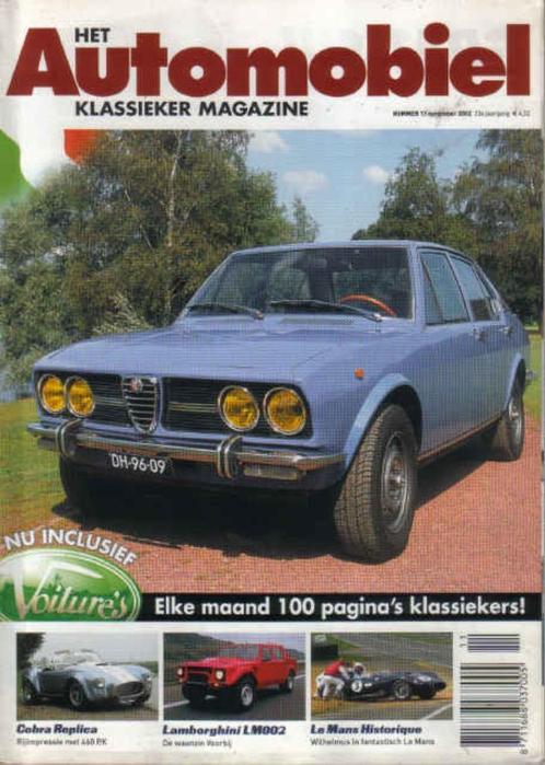 Automobiel 11 2002 : Alfa Romeo Alfetta - Porsche 924 - Saab, Boeken, Auto's | Folders en Tijdschriften, Gelezen, Algemeen, Ophalen of Verzenden