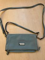 SMAAK AMSTERDAM licht blauw leren tasje afm 27 cm, Ophalen of Verzenden, Zo goed als nieuw, Blauw, Schoudertasje