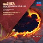 Georg Solti  -  Wagner Great Scenes From The Ring (CD) Nieuw, Cd's en Dvd's, Cd's | Klassiek, Verzenden, Barok, Nieuw in verpakking