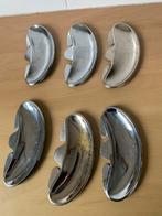 Vintage rvs schaaltjes - 6 stuks, Huis en Inrichting, Keuken | Servies, Ophalen of Verzenden, Gebruikt, Overige stijlen, Schaal of Schalen