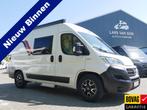 Bürstner Campeo C540, 5.40 Meter Buscamper, Dwarsbed!, Fiat, Buscamper of Camperbus, Koelkast, Tot en met 2, Bedrijf