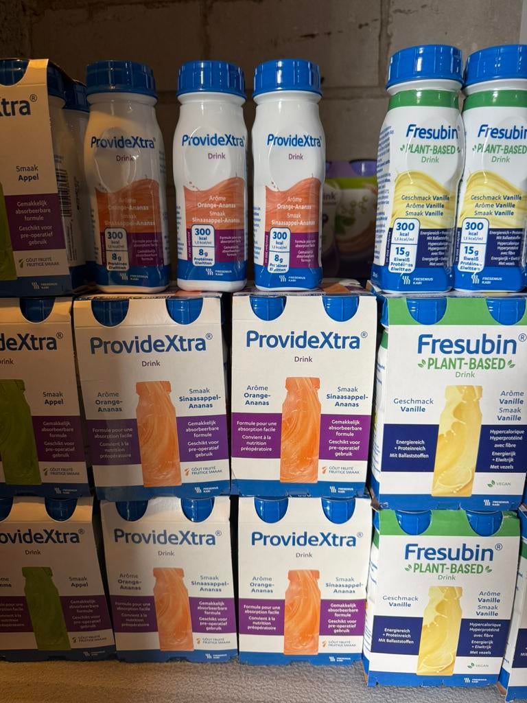 Medische voeding te koop Nutridrink | Fresubin | ProvideXtra, Sport en Fitness, Gezondheidsproducten en Wellness, Ophalen of Verzenden