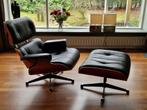 EAMES LOUNGE CHAIR met OTTOMAN origineel, Ophalen, Zo goed als nieuw, Leer, 50 tot 75 cm