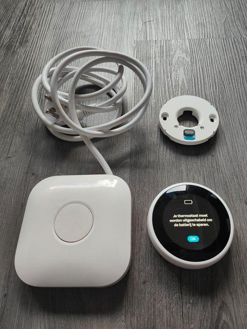 Google nest Learning Thermostaat V3 generatie 3 Wit, Doe-het-zelf en Verbouw, Thermostaten, Ophalen of Verzenden