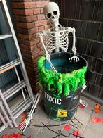 Halloween spugend skelet, Ophalen, Gebruikt