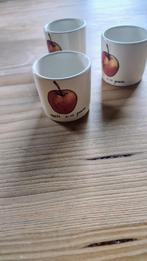 3 eierdopjes, Huis en Inrichting, Keuken | Servies, Ophalen of Verzenden, Nieuw, Overige stijlen, Overige typen