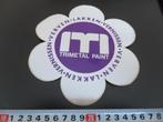 sticker TRIMETAL PAINT  Verven Lakken, Ophalen, Zo goed als nieuw, Sticker