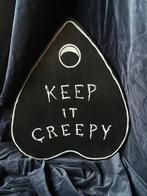 Wandbord alternatief keep it creepy, Antiek en Kunst, Ophalen of Verzenden