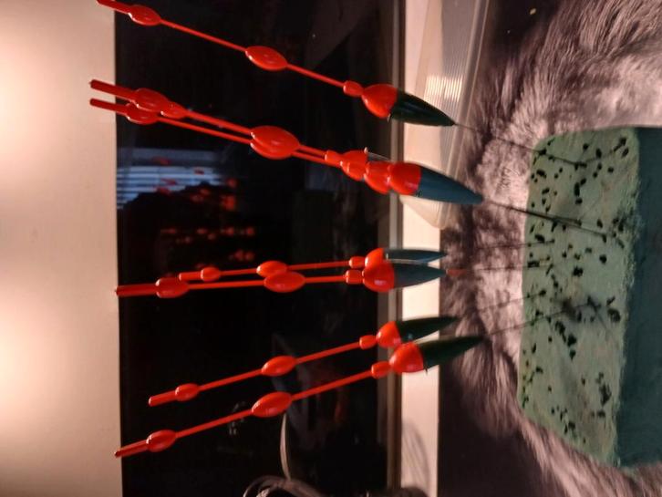 Snoekbaars schuif dobbers 7tot 8g, Watersport en Boten, Hengelsport | Roofvissen, Zo goed als nieuw, Dobber of Lood, Ophalen of Verzenden