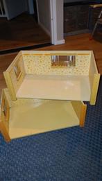 Vintage Poppenhuis Kamertjes - 2 Stuks, Ophalen of Verzenden, Poppenhuis