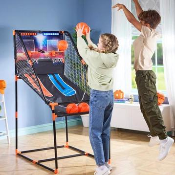 Double Shot Basketbal Arcade Spel met LED-verlichting beschikbaar voor biedingen