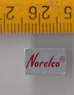 Philips Norelco Radio embleem logo E, Ophalen of Verzenden