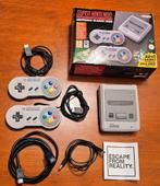 Mini SNES Classic Compleet in Doos, Spelcomputers en Games, Spelcomputers | Nintendo Super NES, Ophalen of Verzenden, Zo goed als nieuw