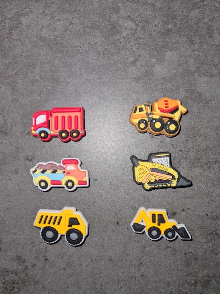 Crocs Jibbitz Bouwvoertuigen Charms, Kinderen en Baby's, Speelgoed | Overig, Nieuw, Jongen of Meisje, Ophalen of Verzenden