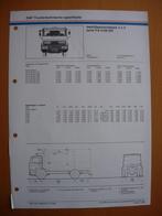 DAF FA 2100 DH Technische Specificatie Folder 1982 – 4x2, Boeken, Auto's | Folders en Tijdschriften, Ophalen of Verzenden, Zo goed als nieuw