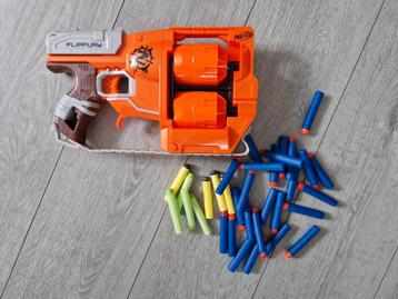 Nerf Zombie Strike FlipFury Blaster. beschikbaar voor biedingen