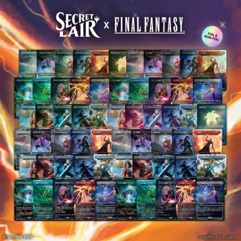Secret Lair x FINAL FANTASY EN bundle, Hobby en Vrije tijd, Verzamelkaartspellen | Magic the Gathering, Nieuw, Meerdere kaarten