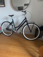Vintage stadsfiets met Brooks zadel, Versnellingen, Ophalen, Overige merken, 53 tot 56 cm