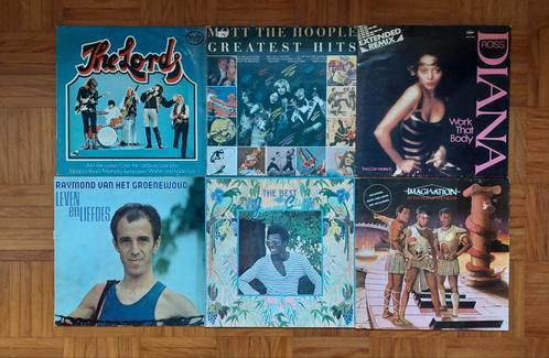 Vinyl LP Collectie - The Lords, Mott The Hoople, Diana Ross, Cd's en Dvd's, Vinyl | Overige Vinyl, Gebruikt, 12 inch, Ophalen of Verzenden