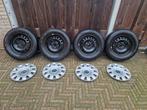 Winterbanden op velg VW/VAG, Auto-onderdelen, Banden en Velgen, Gebruikt, 15 inch, Banden en Velgen, Personenwagen
