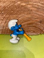 Smurfen smurf met lange fluit, Verzamelen, Smurfen, Ophalen of Verzenden, Zo goed als nieuw, Verschillende Smurfen
