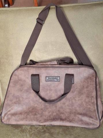 Nörlander Classic '69 weekendtas, bruin nubuck beschikbaar voor biedingen