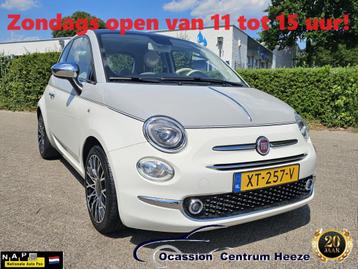 Fiat 500 0.9 Turbo AUT! Panoramadak! Carplay! Zondag OPEN! beschikbaar voor biedingen