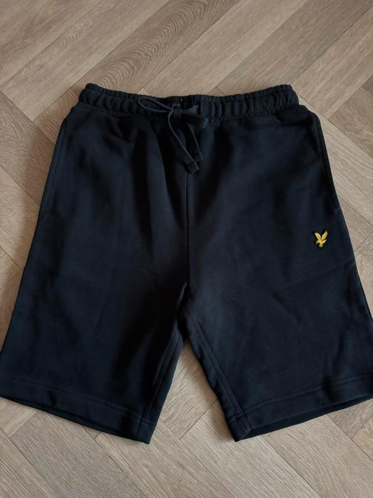 Lyle & Scott Short Maat S, Kleding | Heren, Broeken en Pantalons, Zo goed als nieuw, Maat 46 (S) of kleiner, Zwart, Ophalen of Verzenden