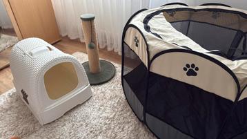 Katten spullen beschikbaar voor biedingen