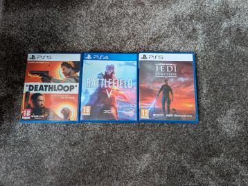 PS5/PS4 Games: Deathloop, Battlefield, Jedi Survivor beschikbaar voor biedingen