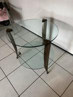 Italiaanse Design Salontafel '60, Huis en Inrichting, Tafels | Bijzettafels, Minder dan 45 cm, Minder dan 55 cm, Gebruikt, Rond