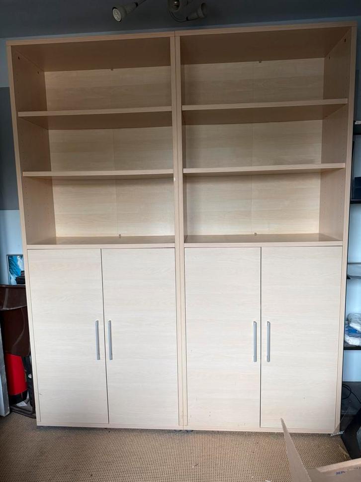 Boekenkasten, Huis en Inrichting, Kasten | Boekenkasten, Zo goed als nieuw, 50 tot 100 cm, 200 cm of meer, 25 tot 50 cm, Ophalen