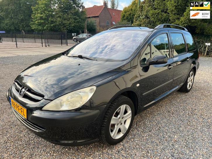 Peugeot 307 Break 2.0-16V XS TREKHAAK.CLIMA.CRUISE.APK.NAP!, Auto's, Peugeot, Bedrijf, Te koop, ABS, Airbags, Airconditioning