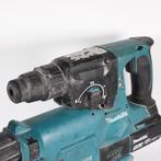 Makita DHR242 Combihamer + DX01 Stofafzuigsysteem + 18v 5.0A, Doe-het-zelf en Verbouw, Gereedschap | Boormachines, Makita, Gebruikt