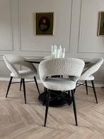Eetkamer stoelen Marasino / 4 stuks, Ophalen, Zo goed als nieuw, Overige kleuren, Stof