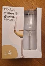 Wittewijnglazen Blokker Nieuw, Glas of Glazen, Nieuw, Ophalen of Verzenden, Glas
