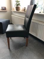 eetkamerstoelen 8 stuks, Ophalen, Strak, Hout, Zo goed als nieuw