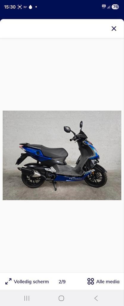 Peugeot Speedfight 3, Fietsen en Brommers, Scooters | Yamaha, Gebruikt, Overige modellen, Maximaal 45 km/u, Benzine, Ophalen