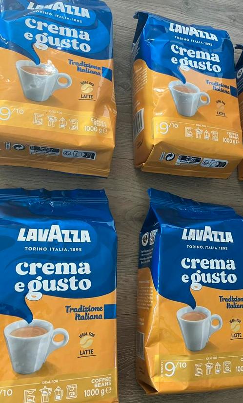 4 x 1 KG Lavazza koffiebonen lang houdbaar THT 1-2-2027, Diversen, Levensmiddelen, Ophalen of Verzenden