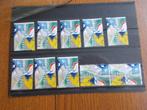 1983 - 10 x anwb (661f), Verzenden, Gestempeld