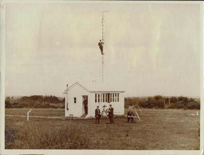 Eerste Wereldoorlog, meteorologische waarnemingen, Gebruikt, Verzenden, Foto, Voor 1940