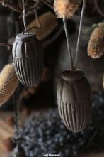 Setje hangers dennenappel, Www.jufbrocante.nl, Www.jufbrocante.nl, Nieuw, Ophalen of Verzenden