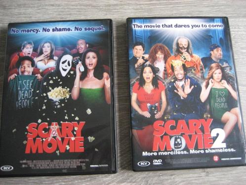 DVD's Scary Movie deel 1 en deel 2 Super leuk, Cd's en Dvd's, Dvd's | Komedie, Zo goed als nieuw, Actiekomedie, Alle leeftijden