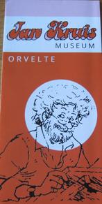 folder van het Jan Krujs museum (Jan Jans) in Orvelte -2020, Ophalen of Verzenden, Zo goed als nieuw, Folder