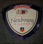 Gulpener Neubourg Pilsner Reclamebord, Ophalen of Verzenden, Zo goed als nieuw, Reclamebord, Plaat of Schild, Gulpener