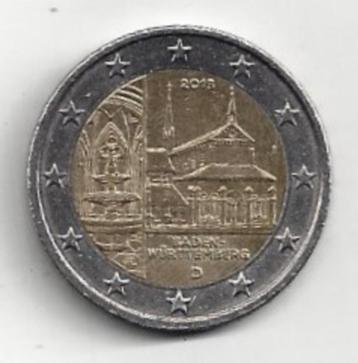 2 euro Duitsland 2013 - Baden Würtenberg - letter J beschikbaar voor biedingen