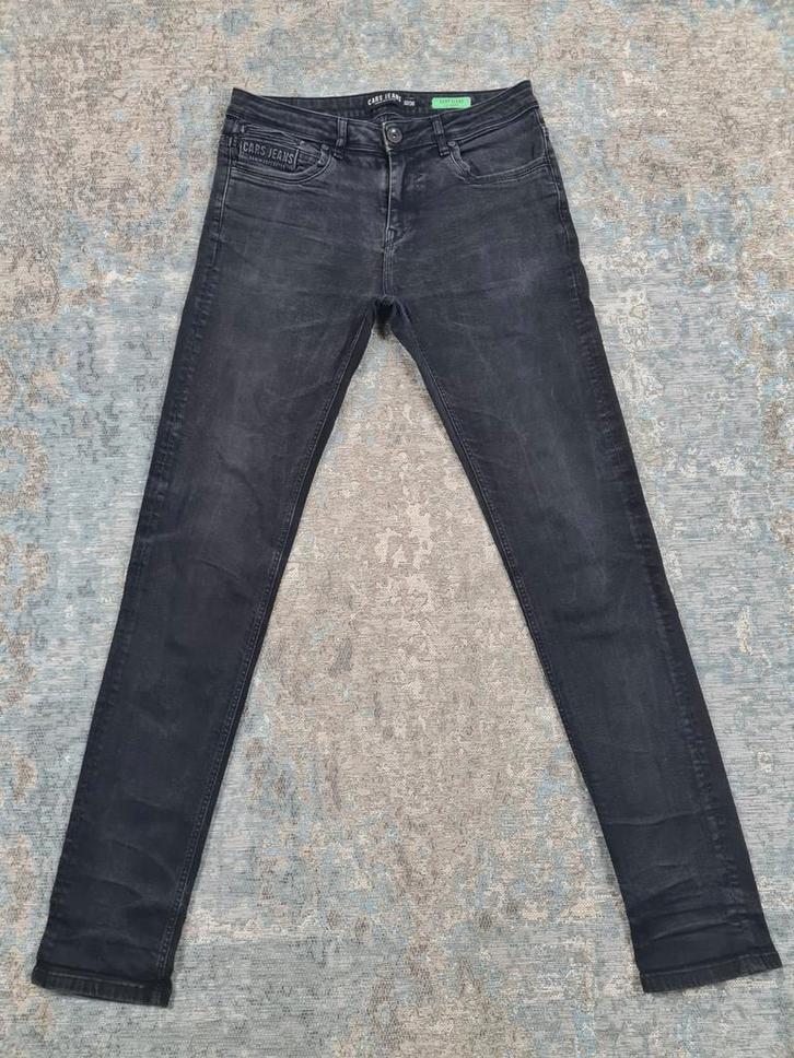 CARS Blast W32 L36 Slim STRETCH Bronno3236 Zwart, Kleding | Heren, Spijkerbroeken en Jeans, Zo goed als nieuw, W32 (confectie 46) of kleiner