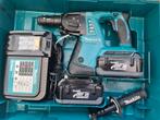 Makita accu klopboormachine 18v, Ophalen of Verzenden, Gebruikt, Boor- en/of Breekhamer, Variabele snelheid