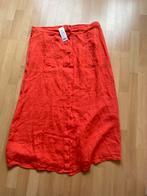 Anna van Toor Linnen Rok Oranje XXLNIEUW, Kleding | Dames, Rokken, Maat 46/48 (XL) of groter, Oranje, Ophalen of Verzenden, Zo goed als nieuw
