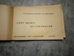 Stripboek jimmy brown als voetballer eerste druk 1951, Eén stripboek, Ophalen of Verzenden, Gelezen
